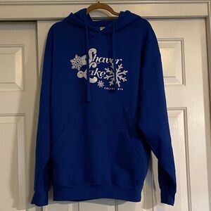NEW Blue Hoodie Sweatshirt